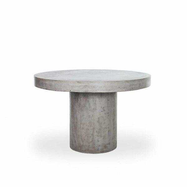 Moes Cassius Fiberstone Dining Table, Dark Grey BQ-1002-25-0